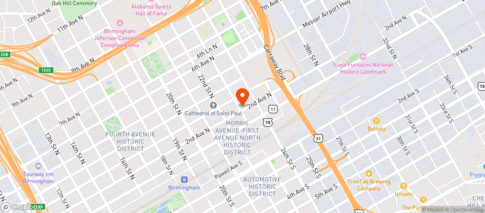 Map showing EAST WEST