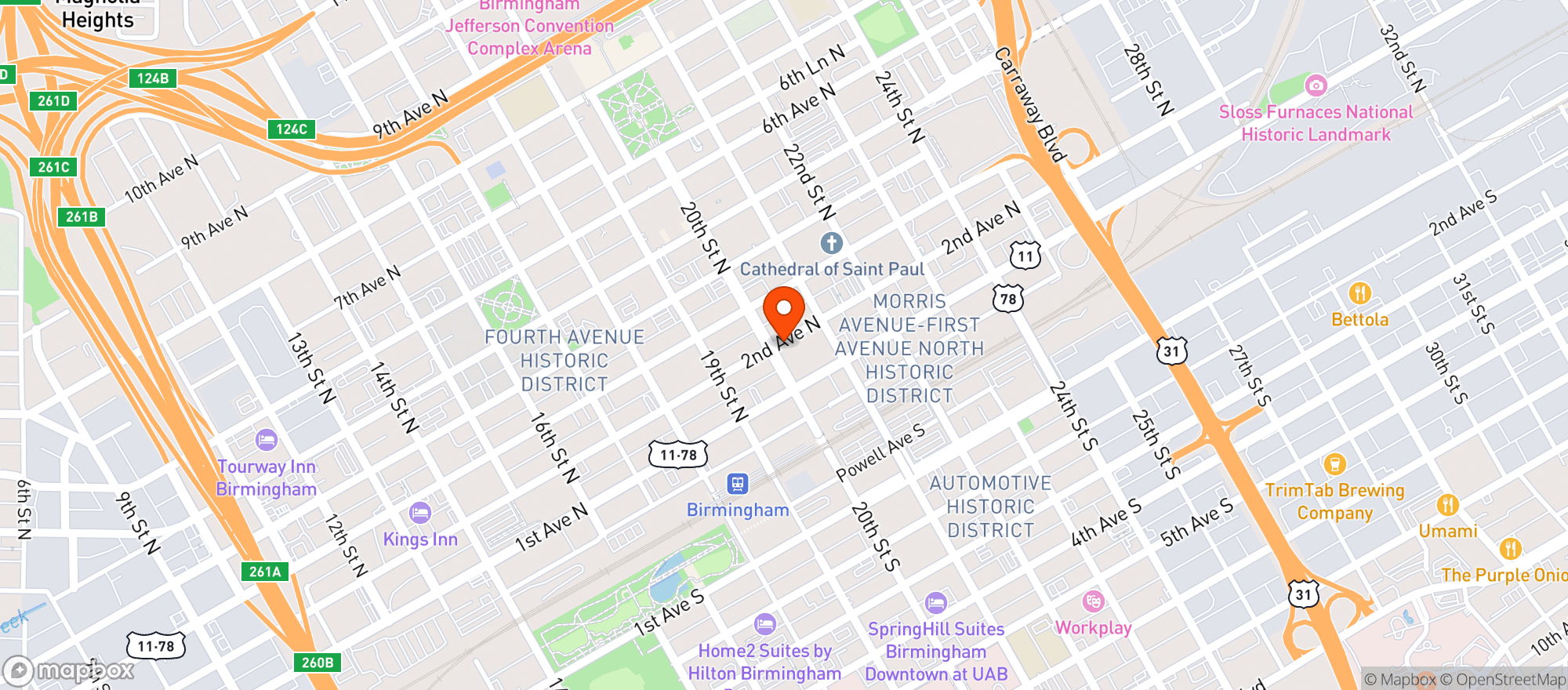 Map showing Bayonet