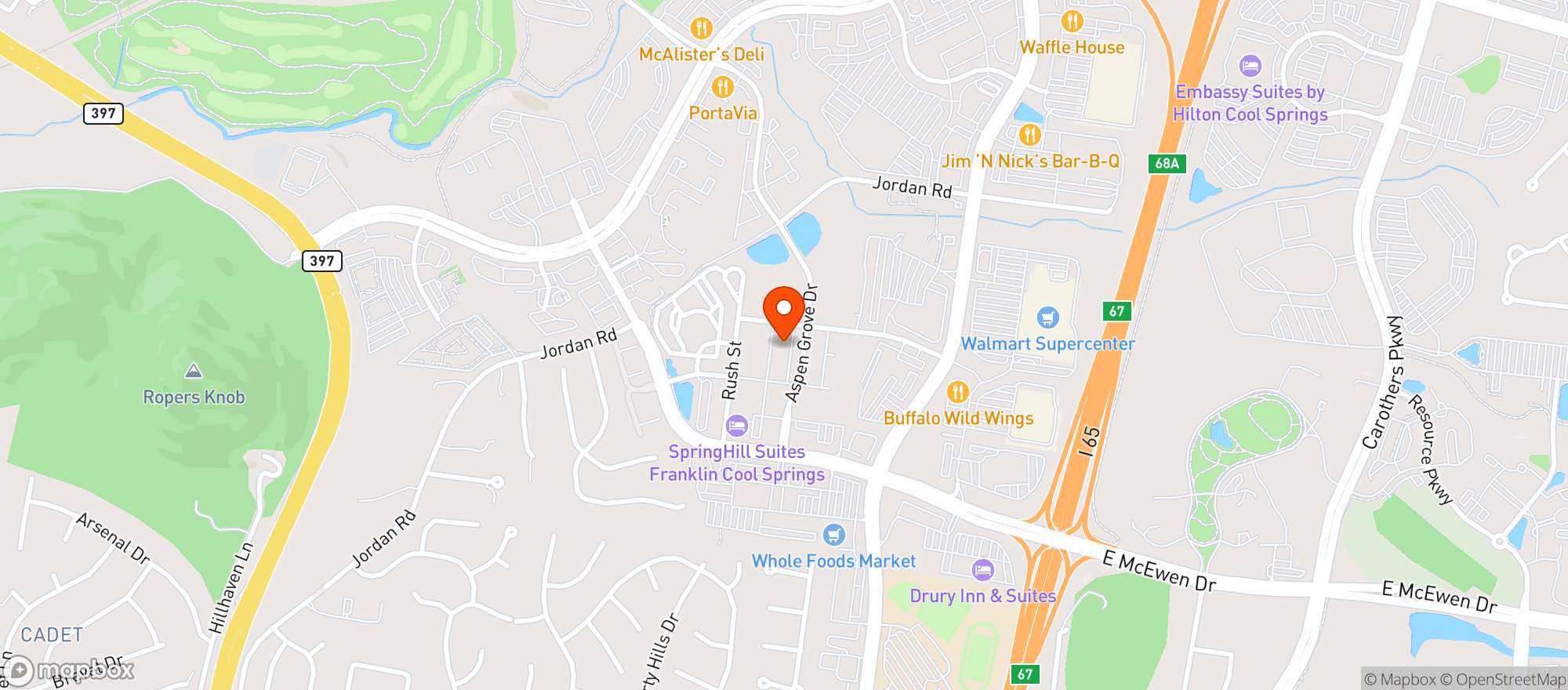 Map showing Neighbors