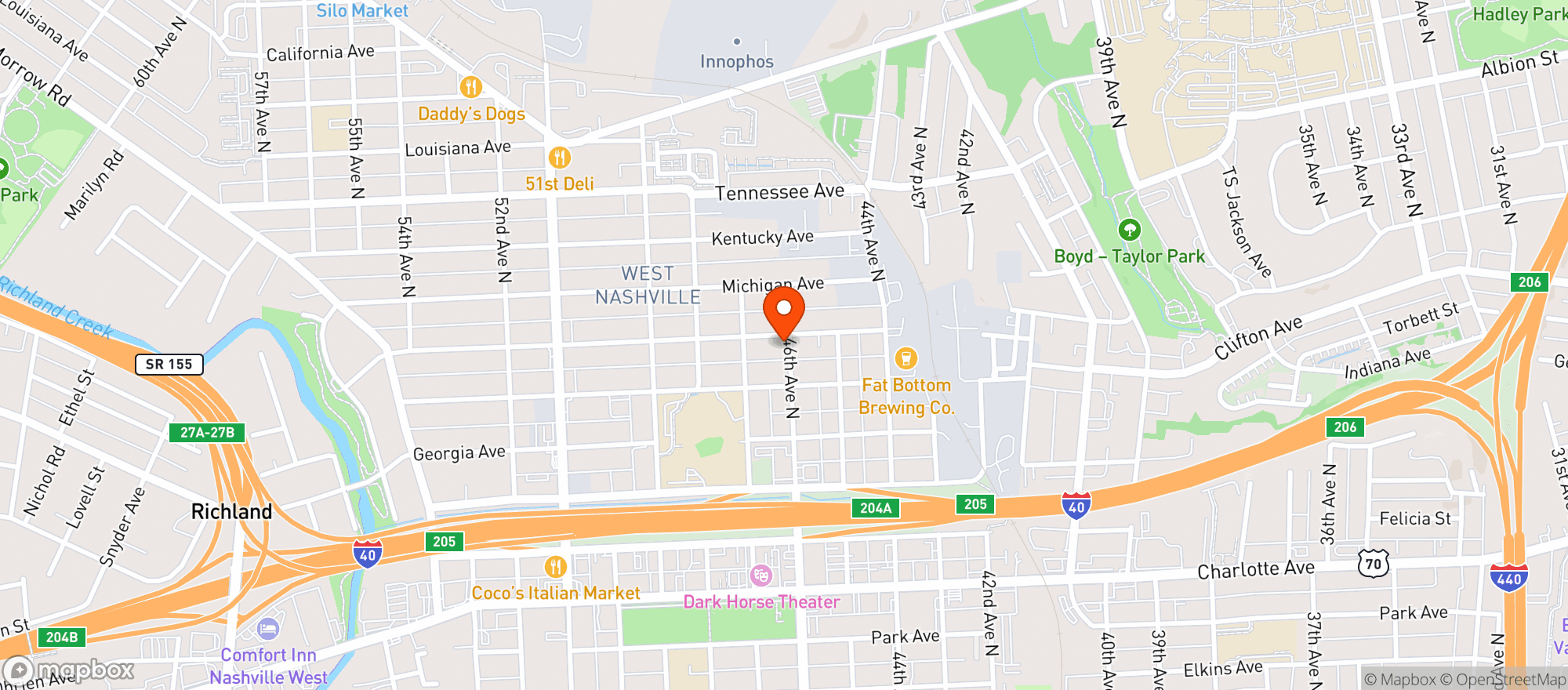 Map showing Cairo Eagle Market