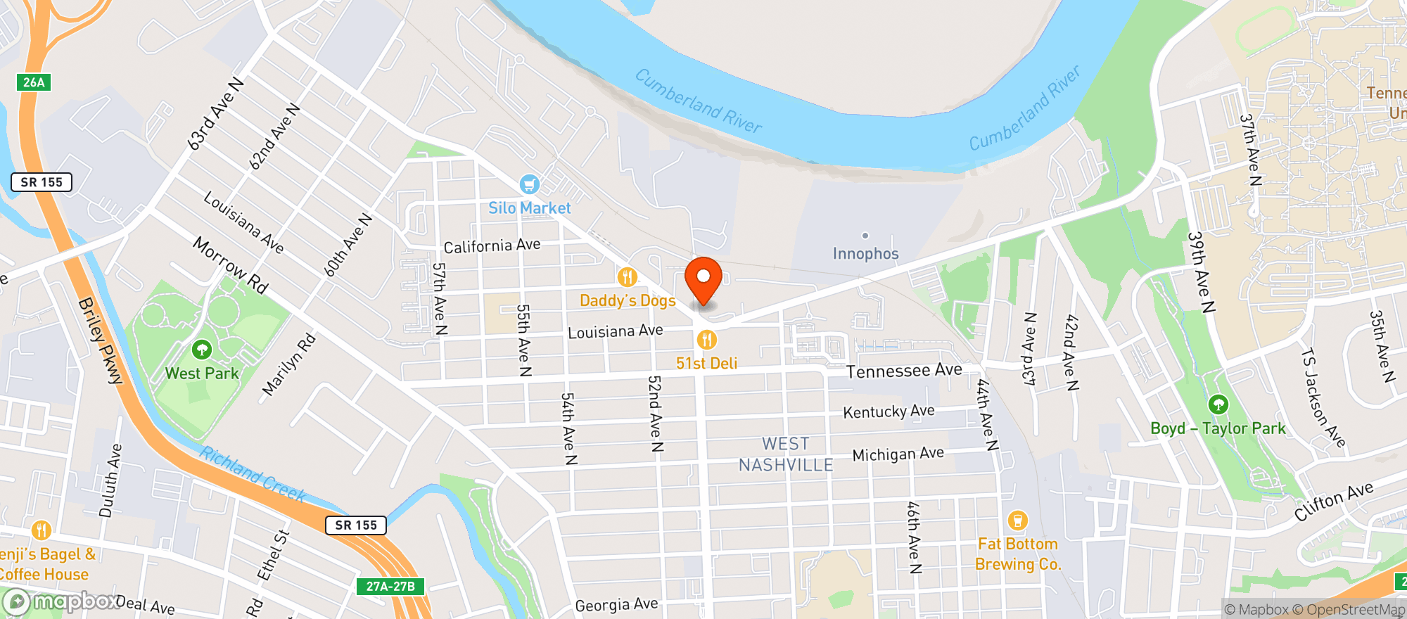 Map showing Frothy Monkey