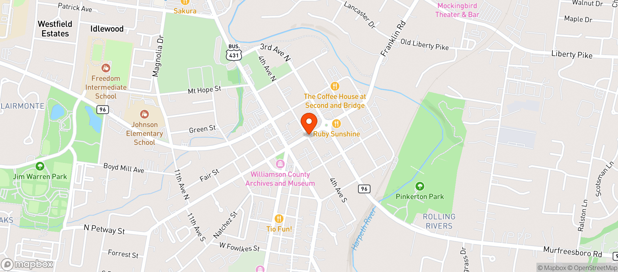 Map showing 55 South/Cork & Cow