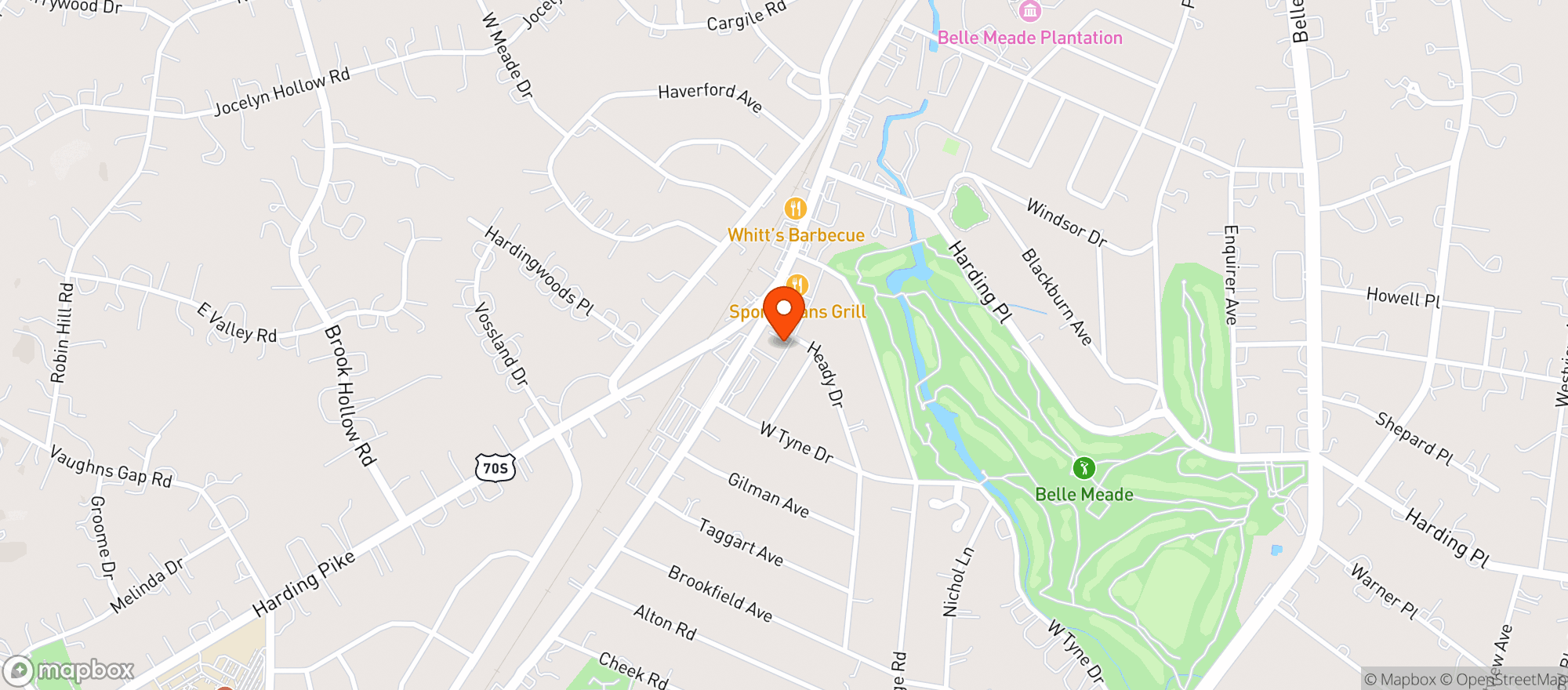 Map showing Something Special