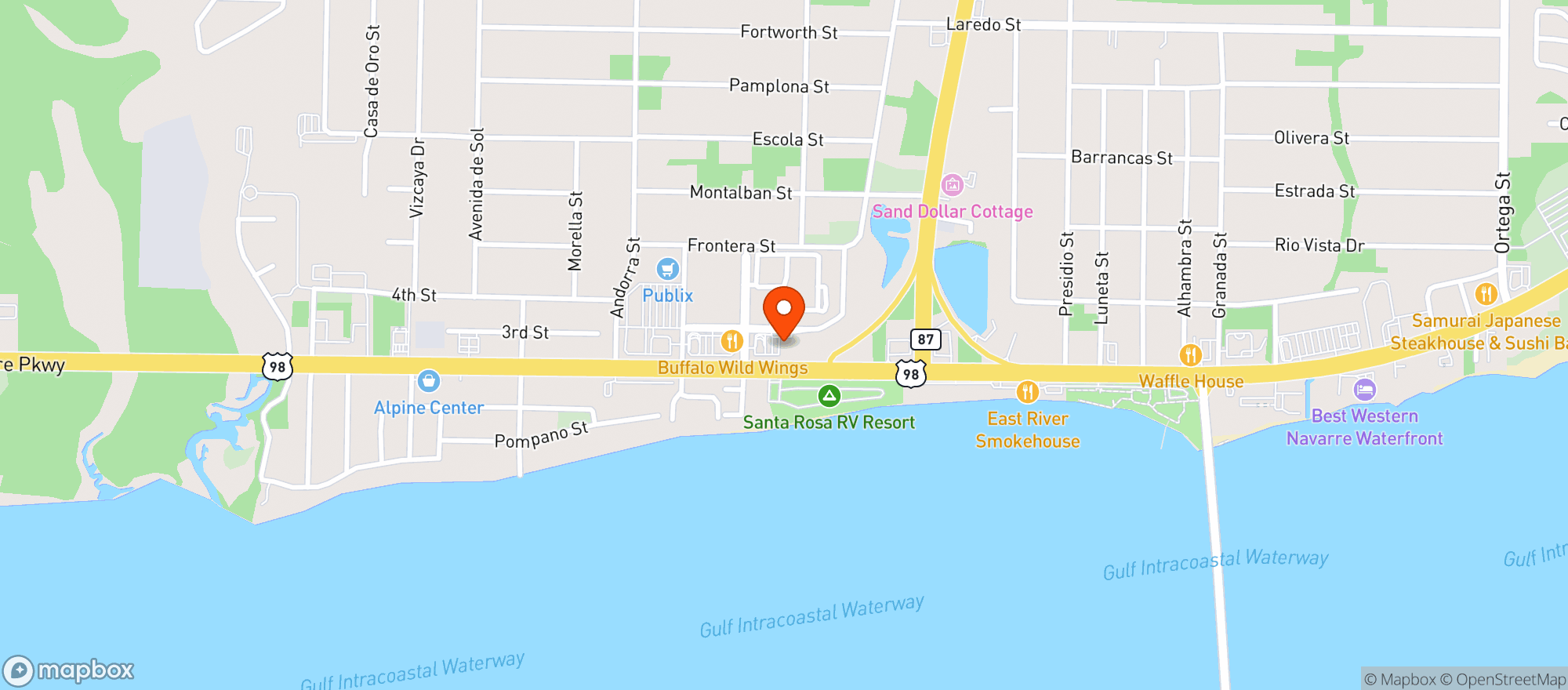 Map showing Abc Fine Wine & Spirits #203
