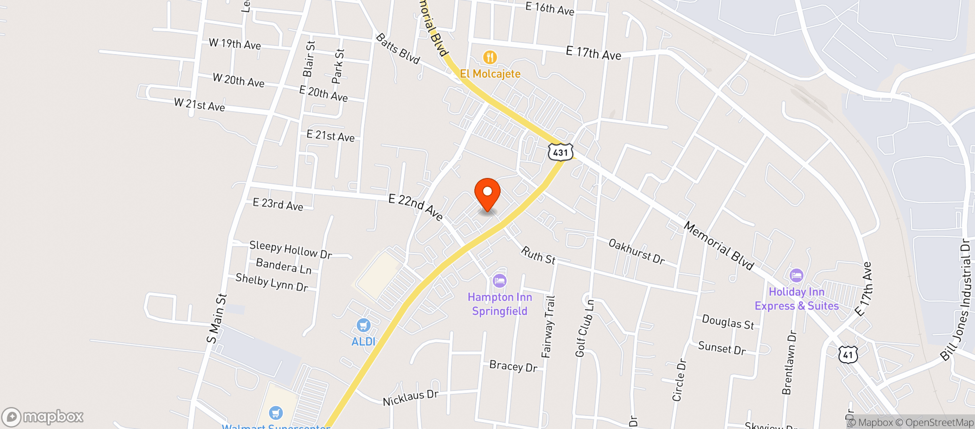Map showing All Star Wine And Spirits