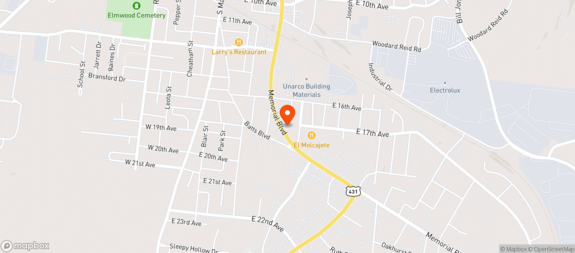 Map showing Discount Topshelf Liquors