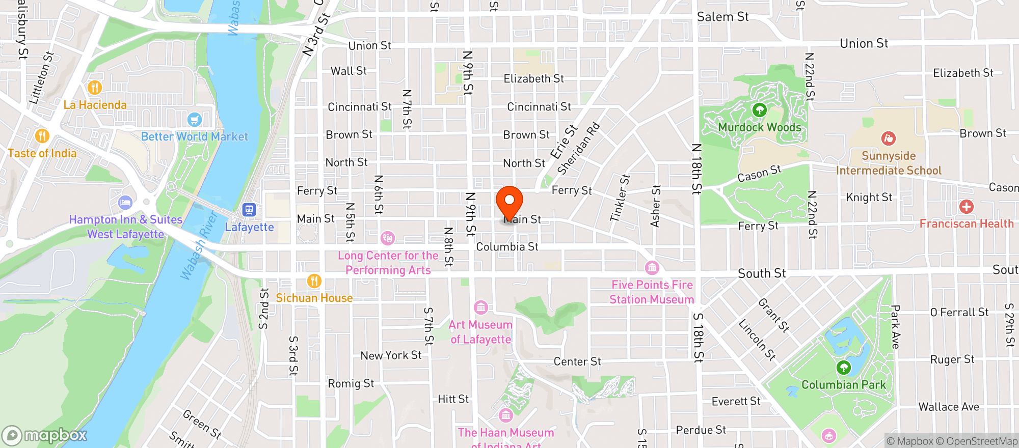 Map showing Ripple & Company