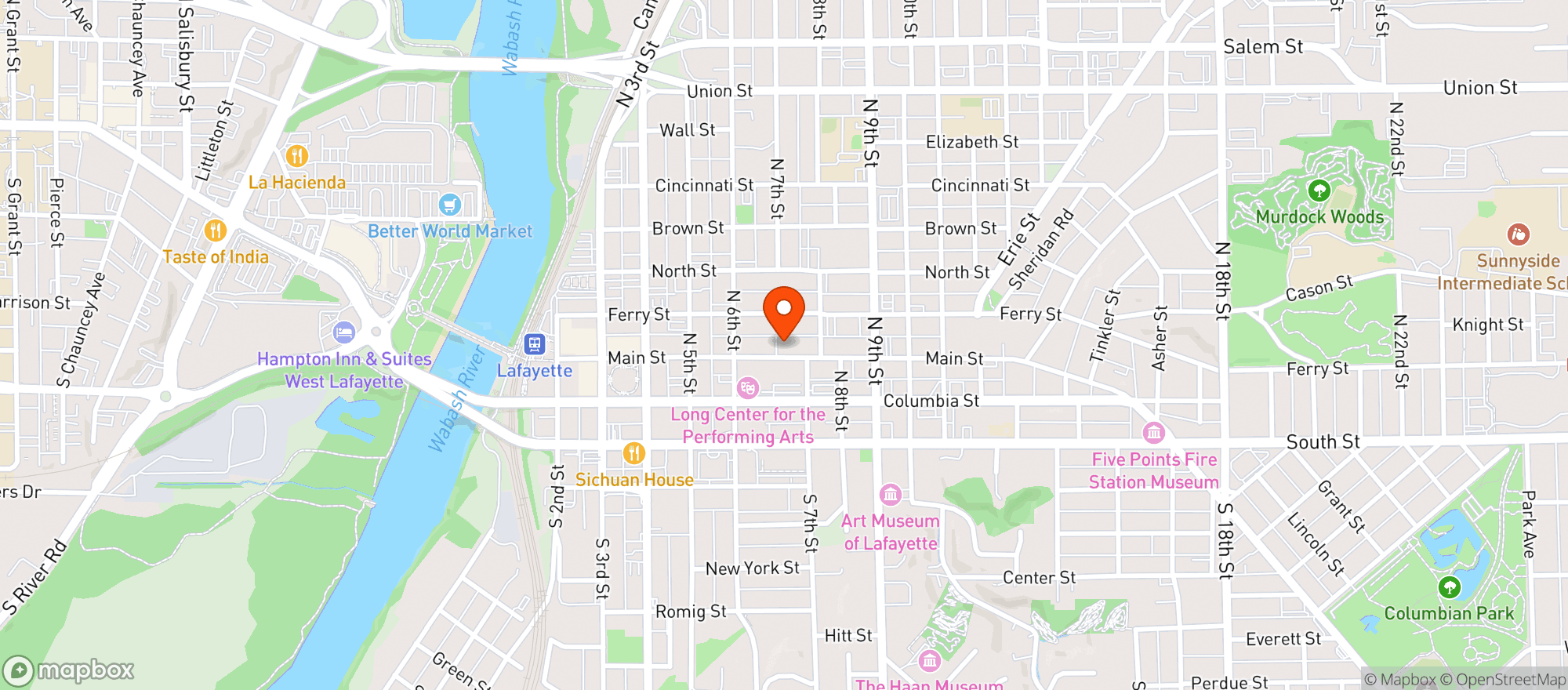 Map showing Talk 6