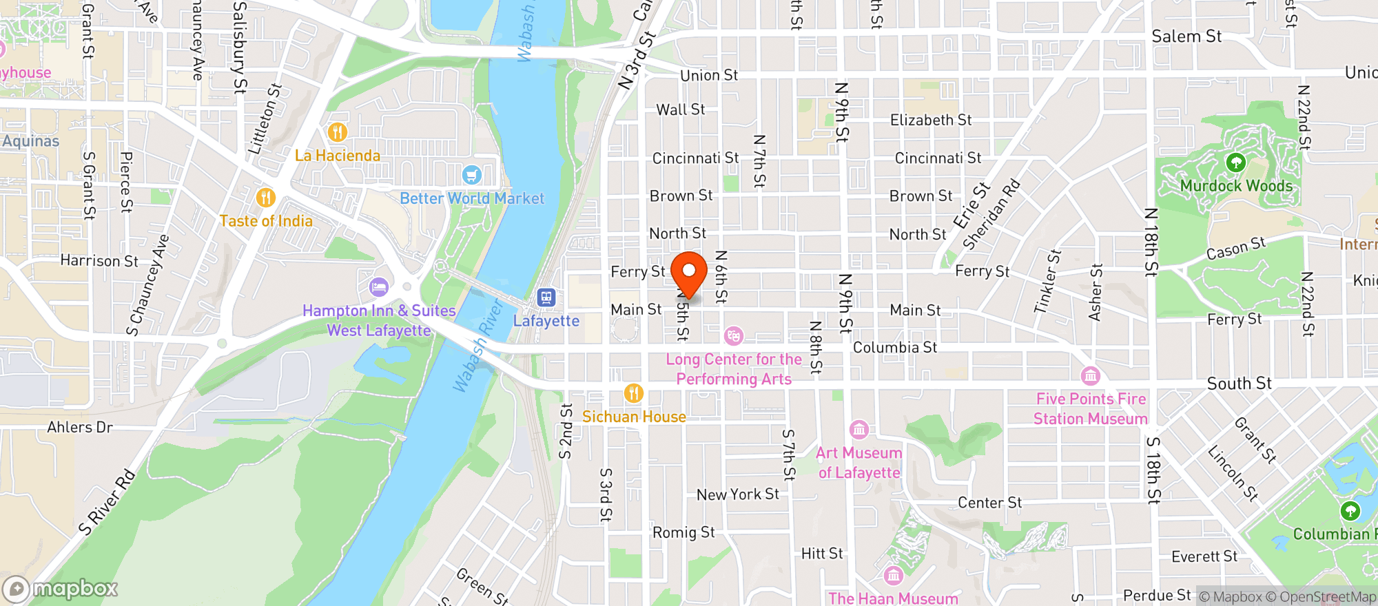 Map showing Generations Na