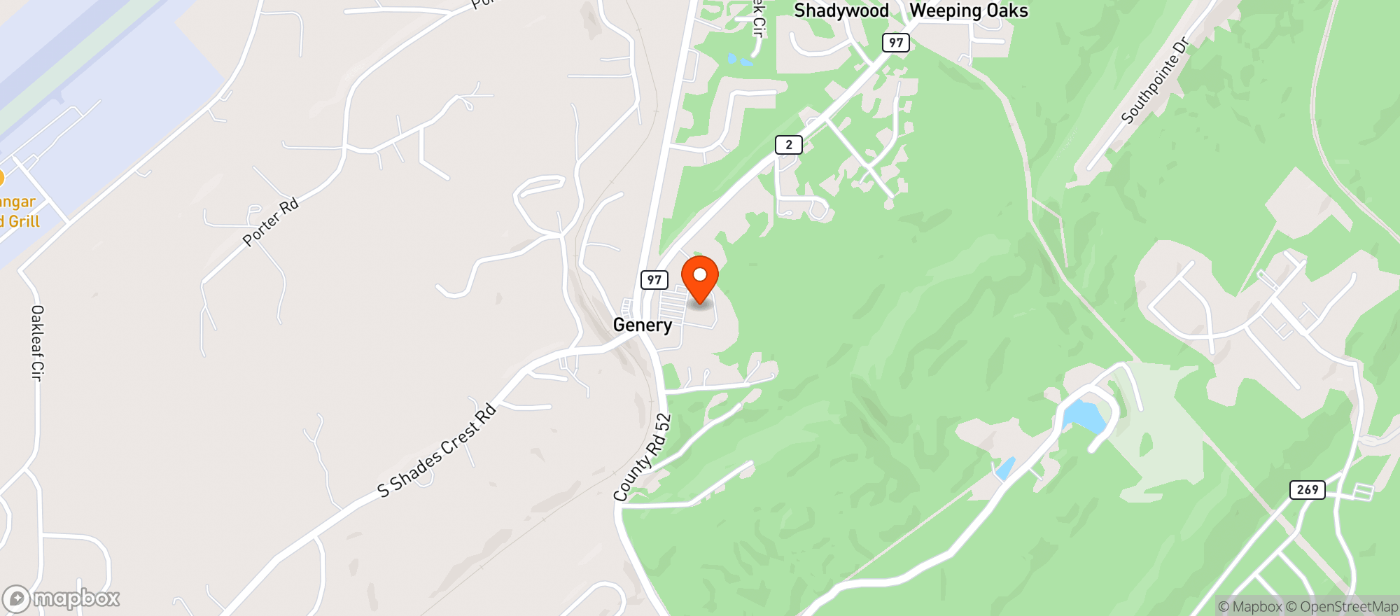 Map showing Publix