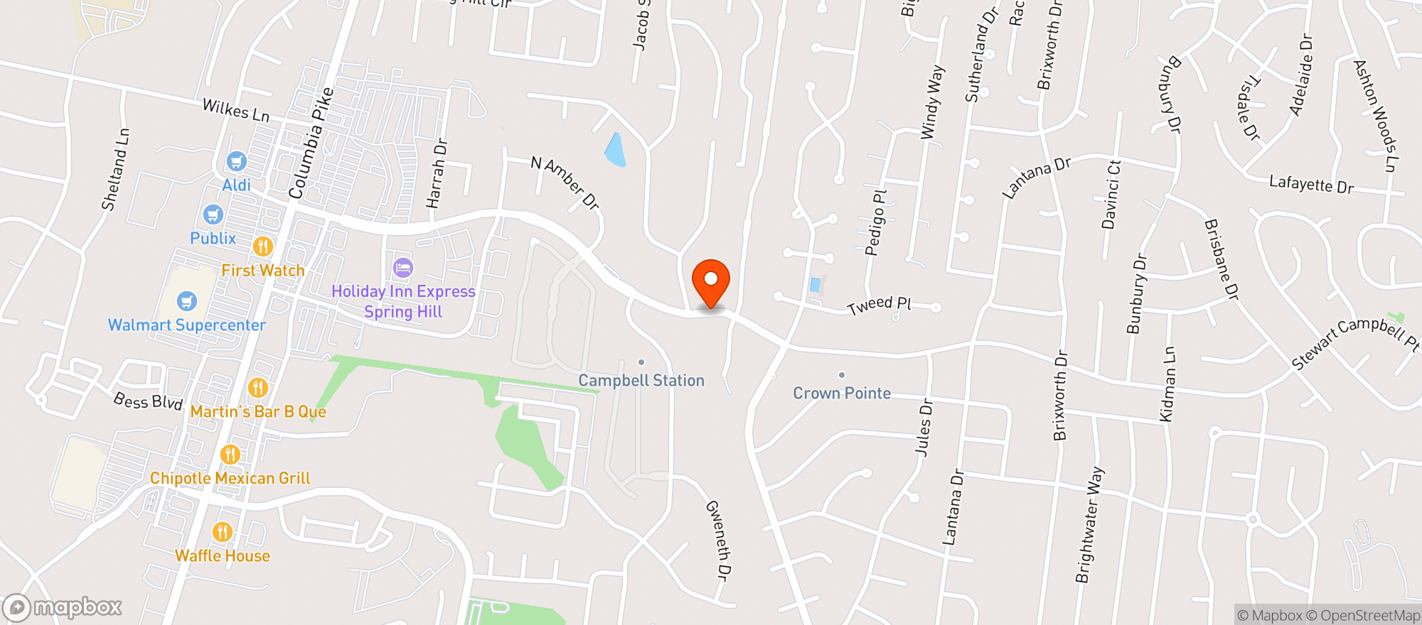Map showing Acapulco Mexican Grill