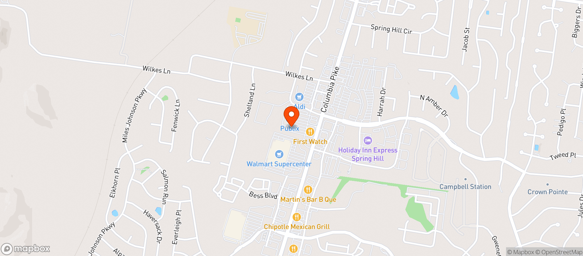 Map showing Joy Liquor & Wine