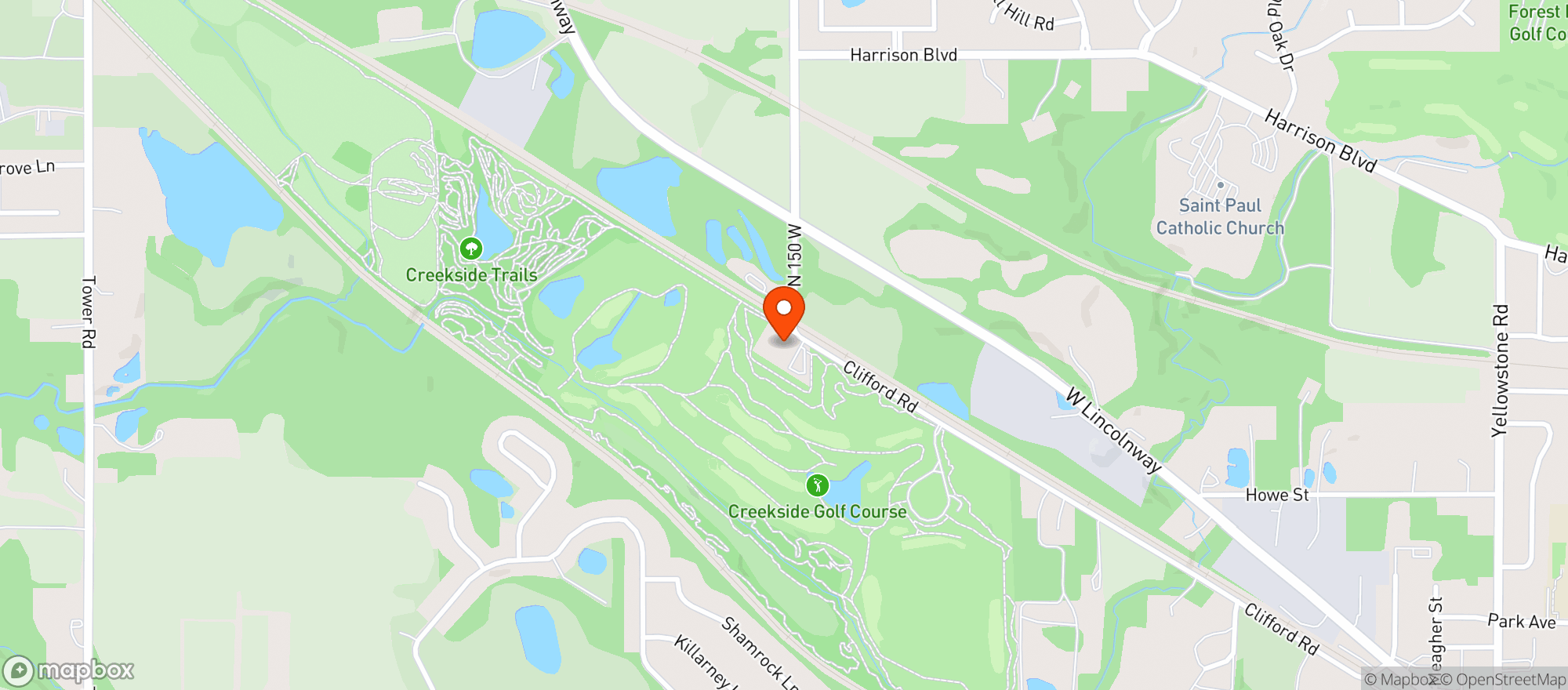Map showing Trailyard