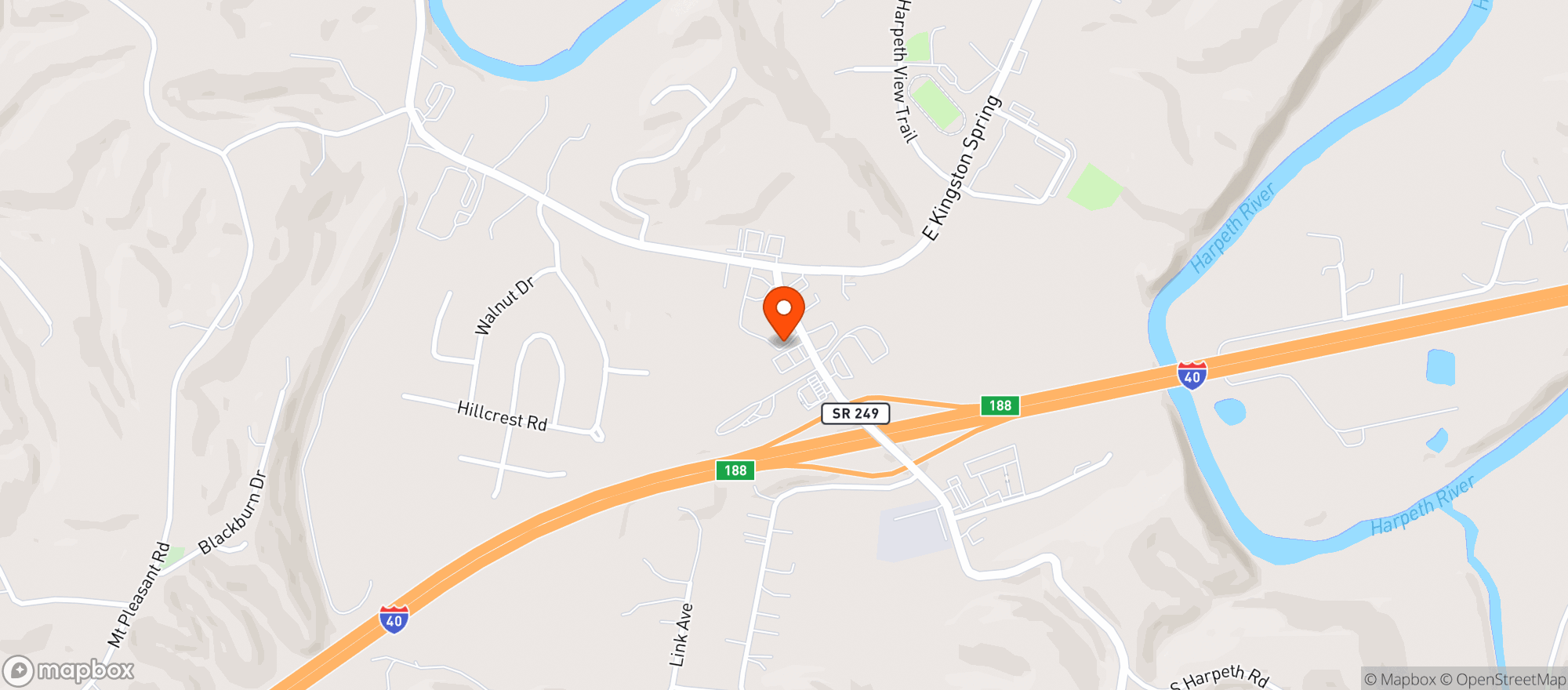 Map showing Allure Wine & Spirits