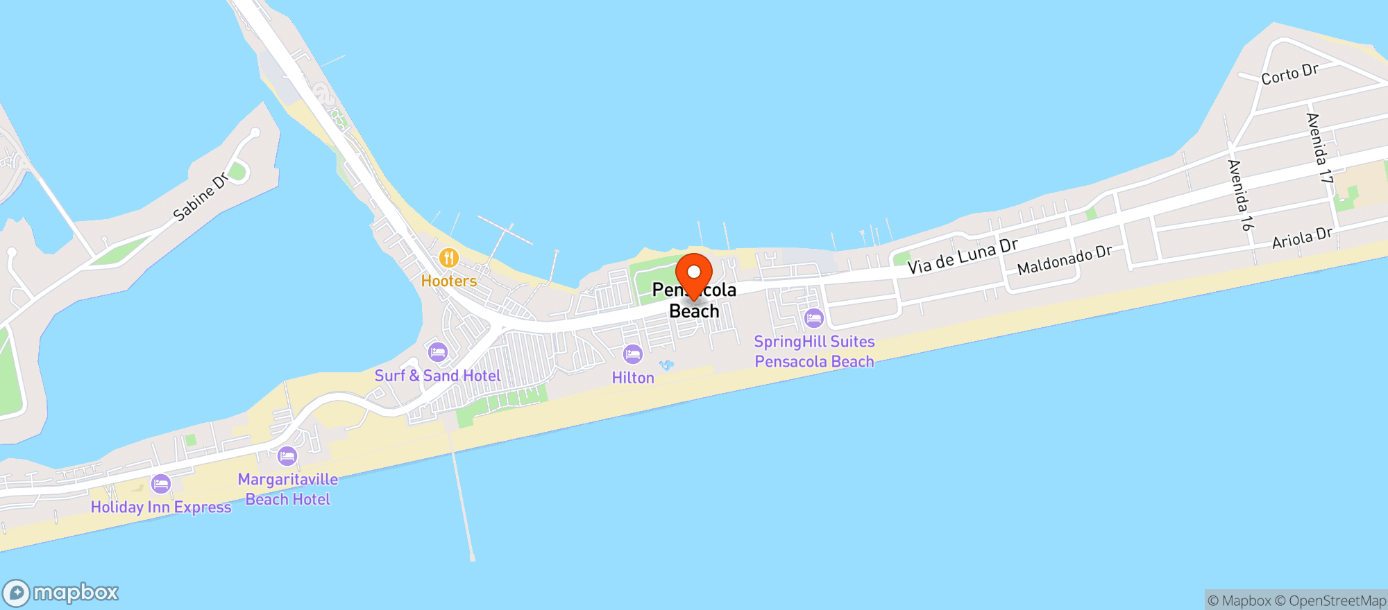 Map showing KELLEY’S BEACH LIQUORS