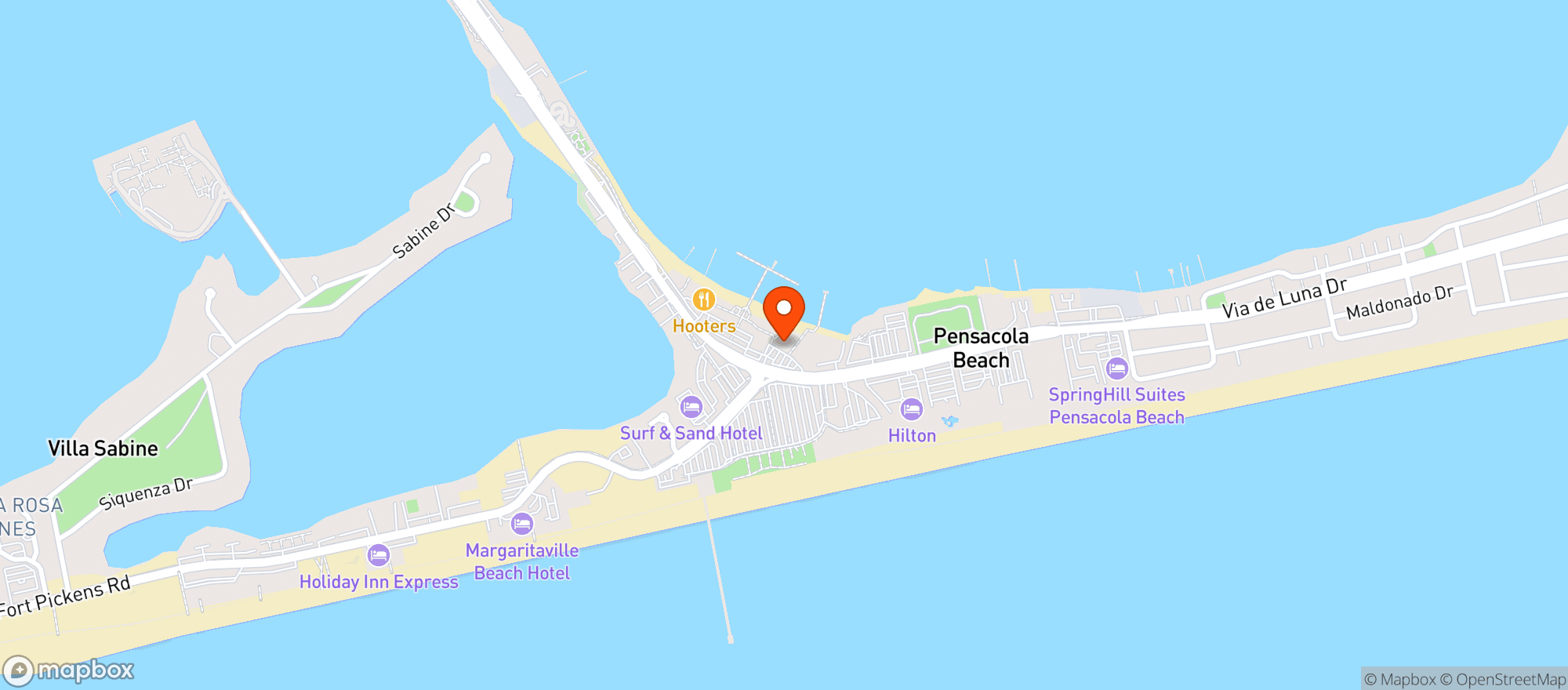 Map showing Circle K #8223