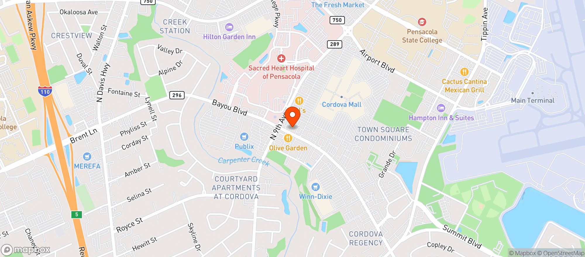 Map showing Abc Liquors