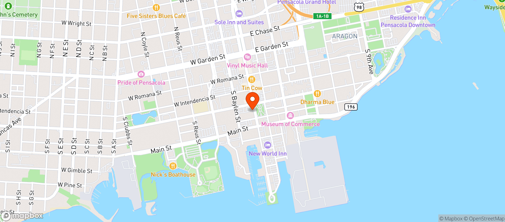Map showing Pure Health
