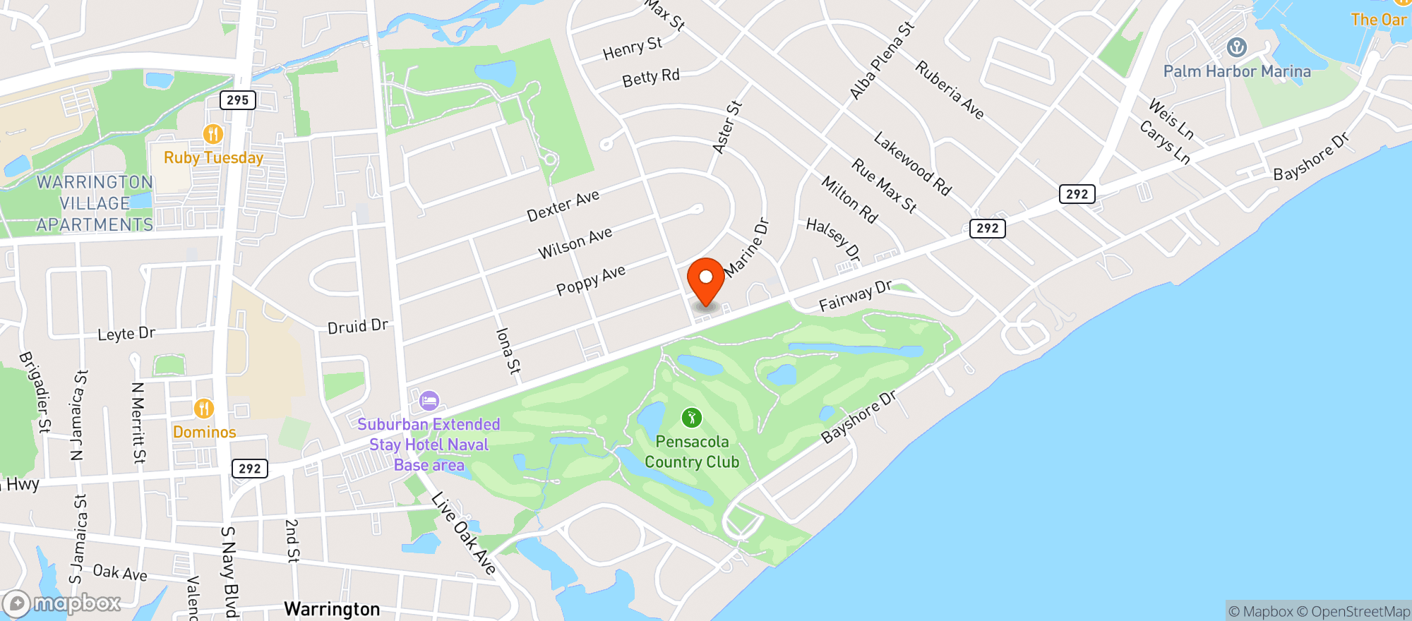 Map showing Barrancas Food Mrt