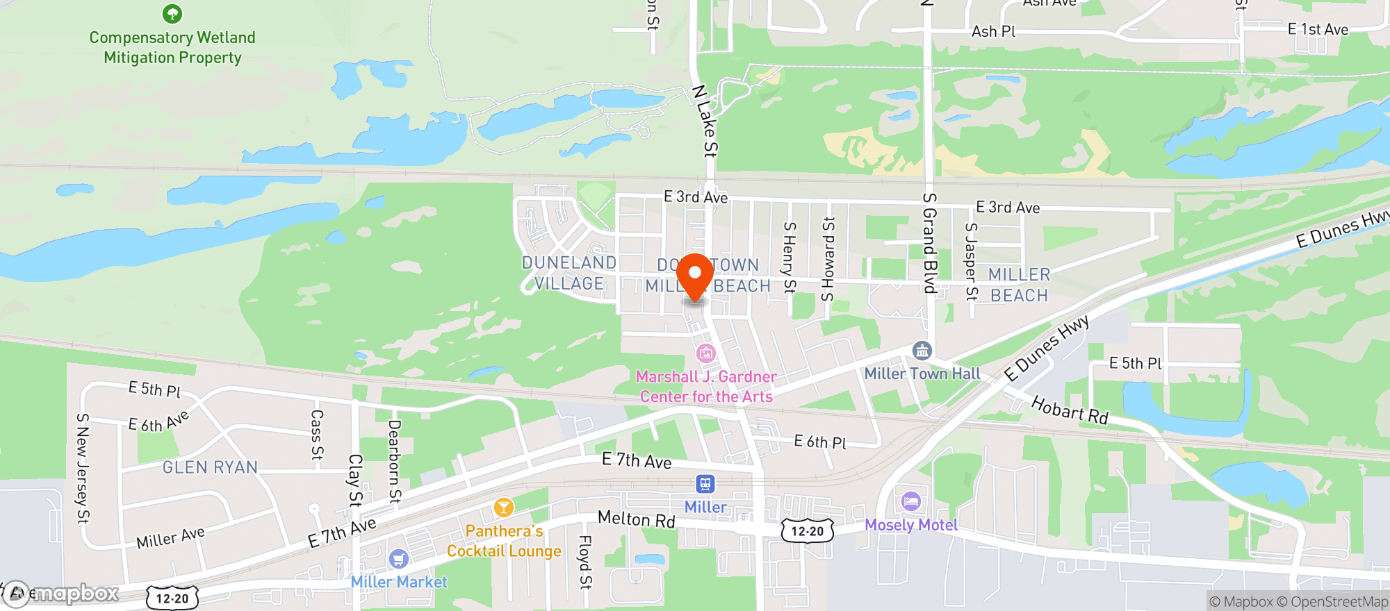 Map showing Vibrations, LLC Health, Wellness & Juice Bar