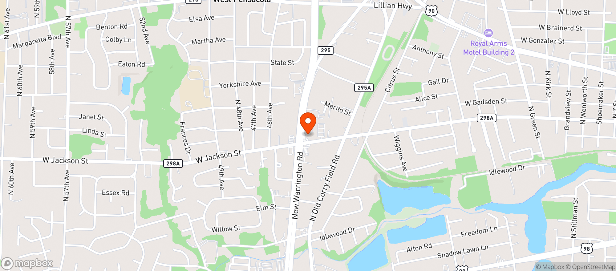 Map showing Cumberland Farms Store 900067