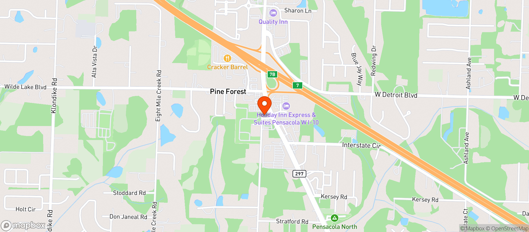 Map showing Cumberland Farms Store #900019