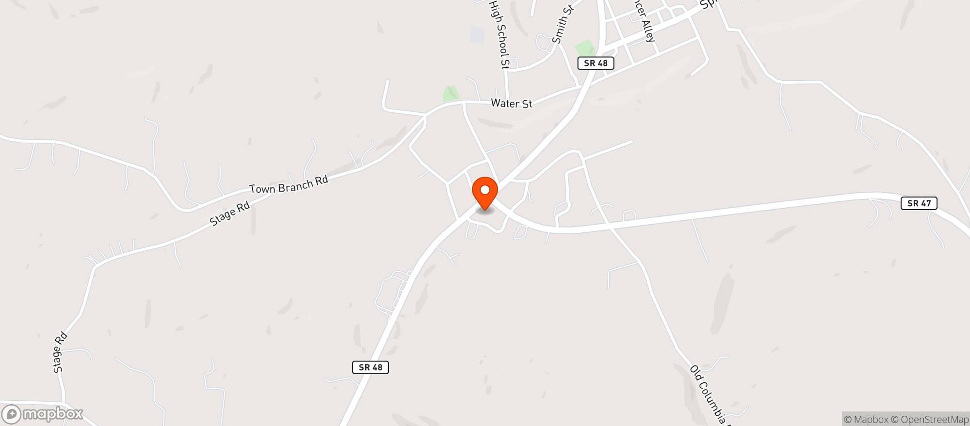Map showing The Cellar Wine & Spirits