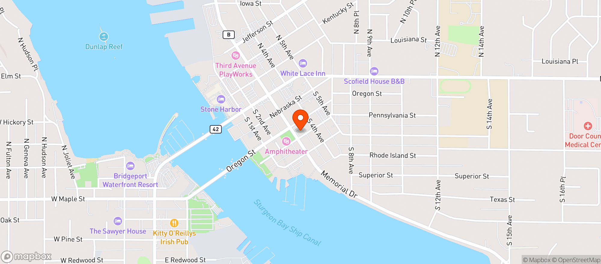 Map showing Healthy Way Market, LLC