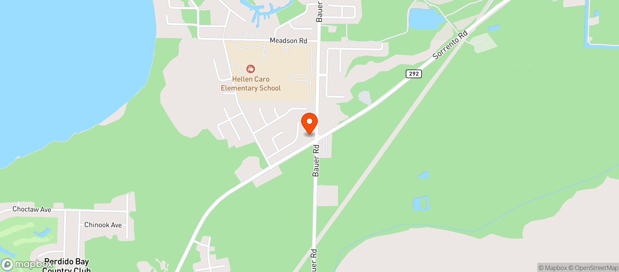 Map showing Tom Thumb # 51