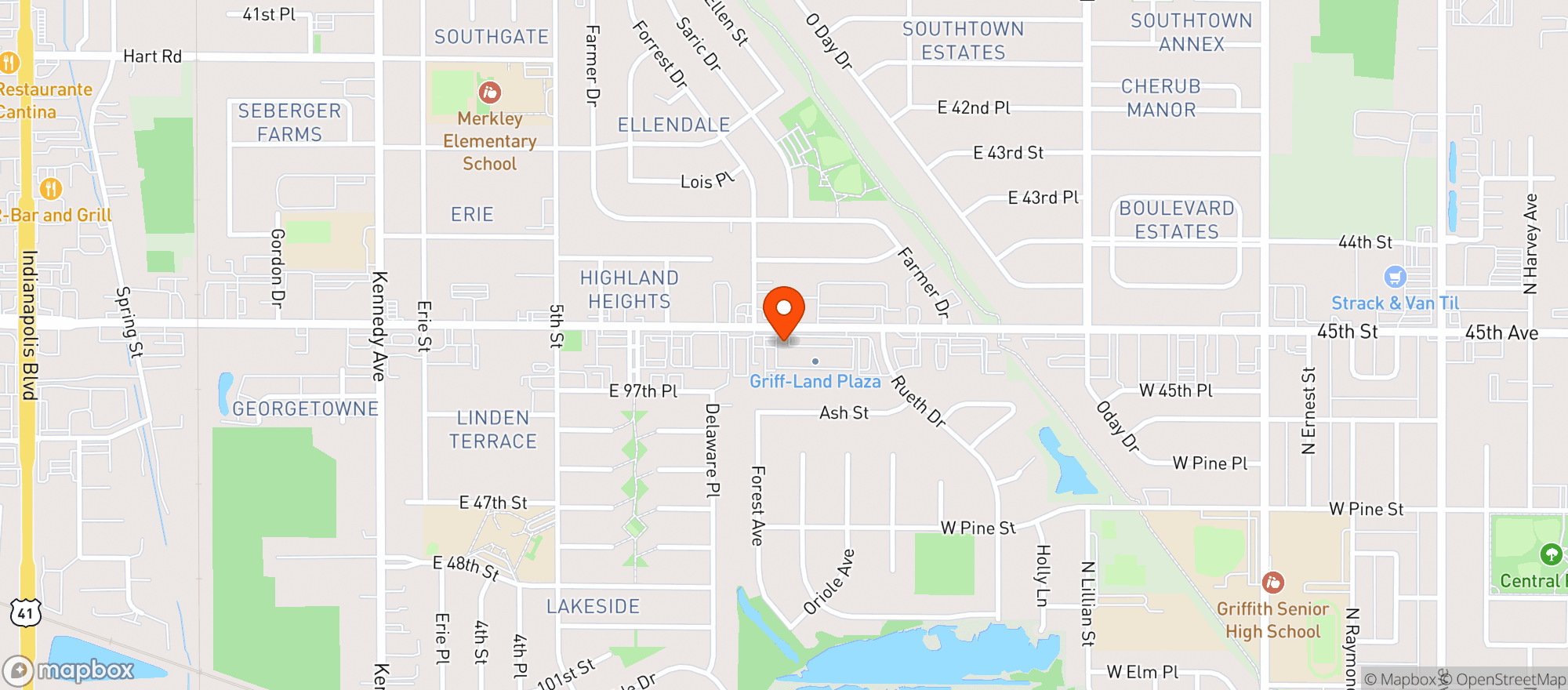 Map showing Bootleg Liquors Ii