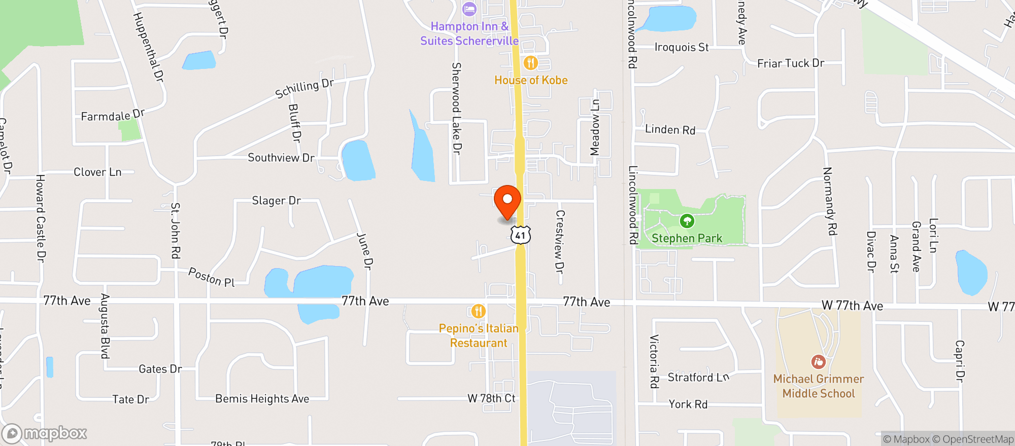 Map showing Cask N Cellars>Main