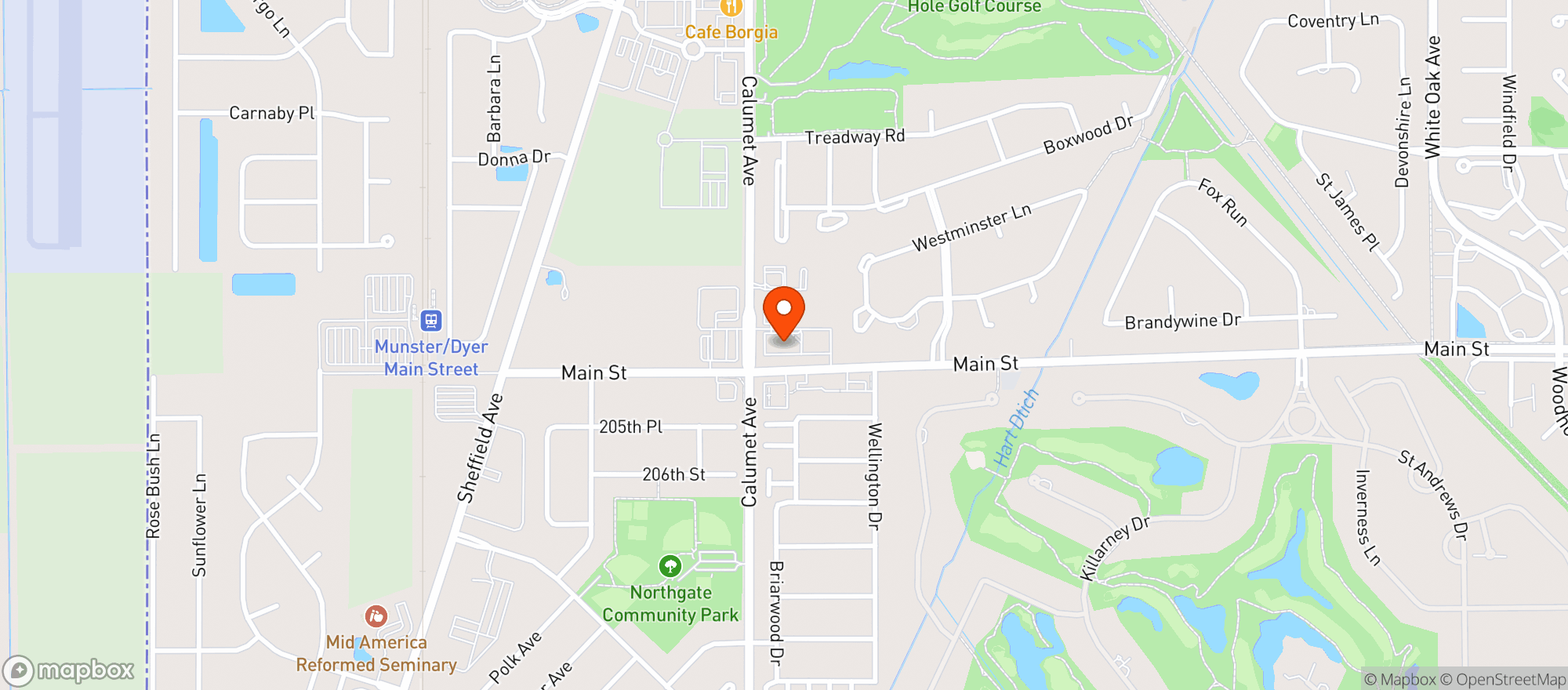 Map showing Cvs Pharmacy #4368