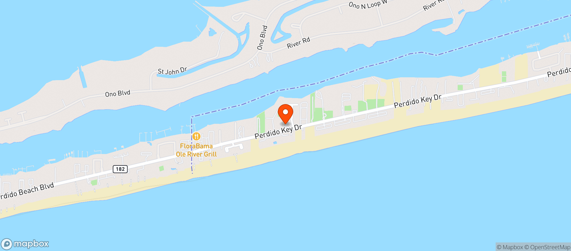Map showing Snappy Foods