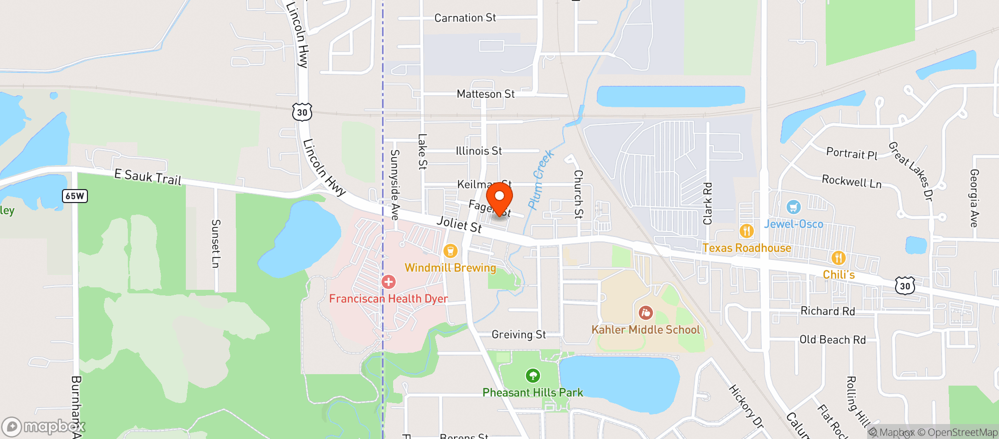 Map showing Cvs Pharmacy #10259