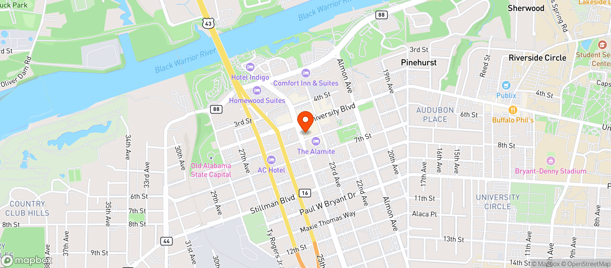 Map showing Gray Lady