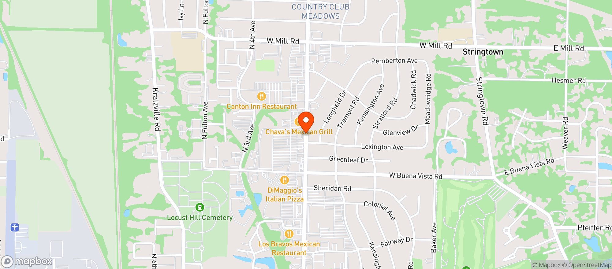 Map showing Liquor Locker