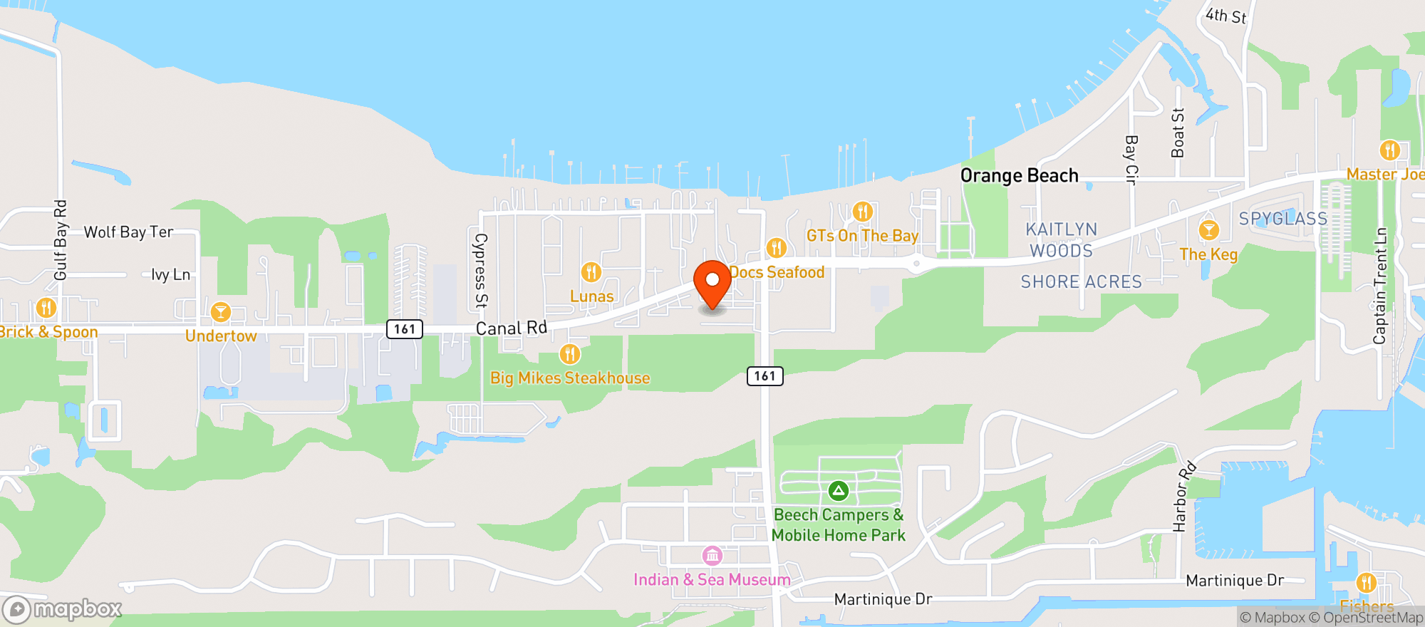 Map showing Nami Sushi