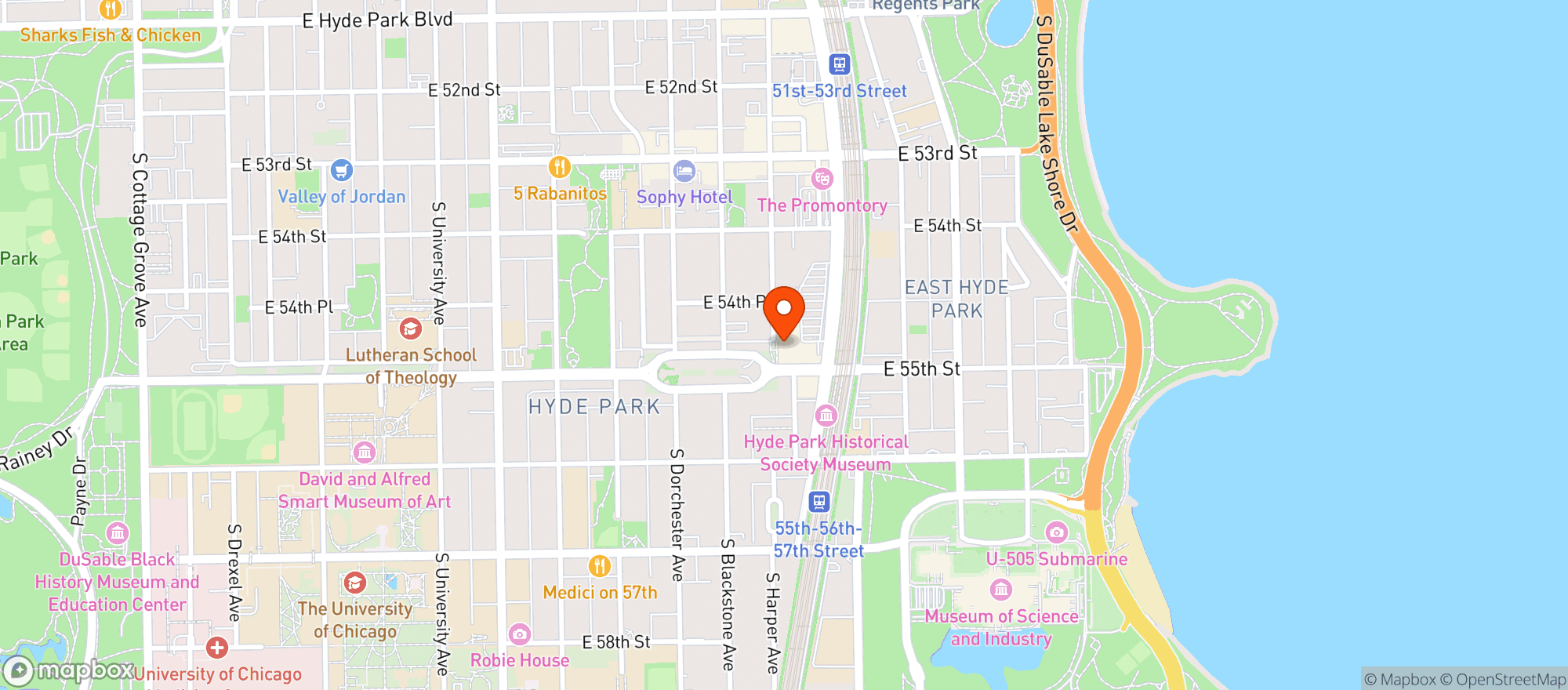 Map showing Bistro Ascione