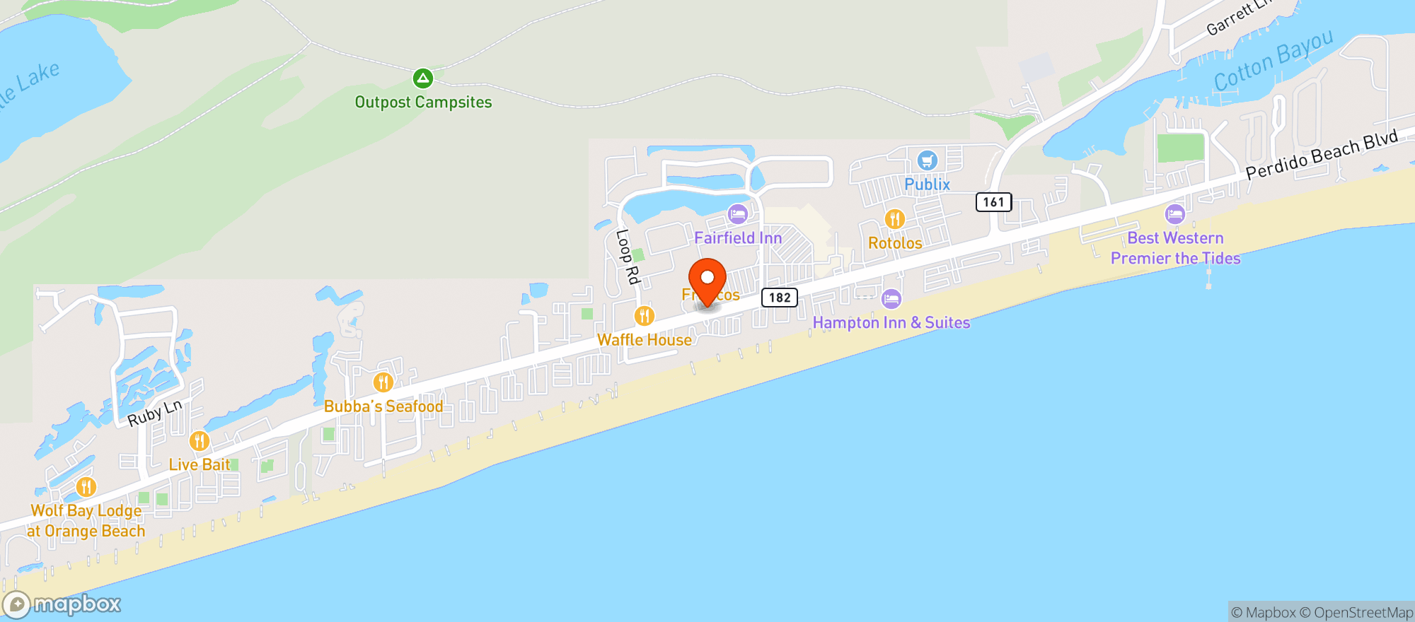 Map showing Als Liquor