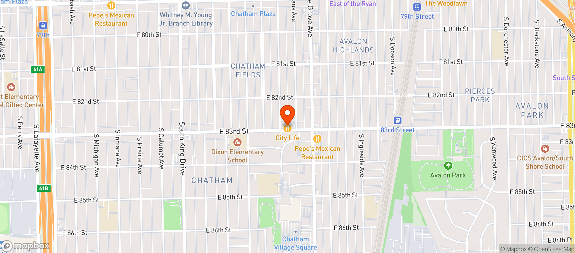 Map showing City-life Ltd