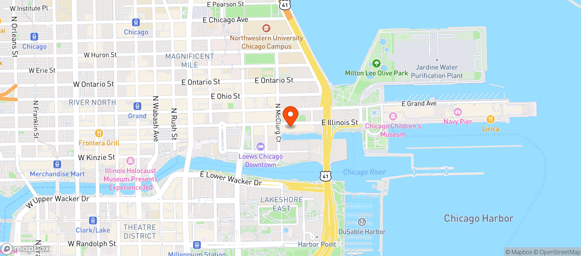 Map showing Roberts Pizza & Dough