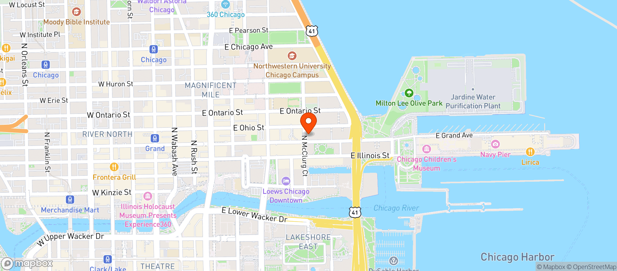 Map showing Foxtrot