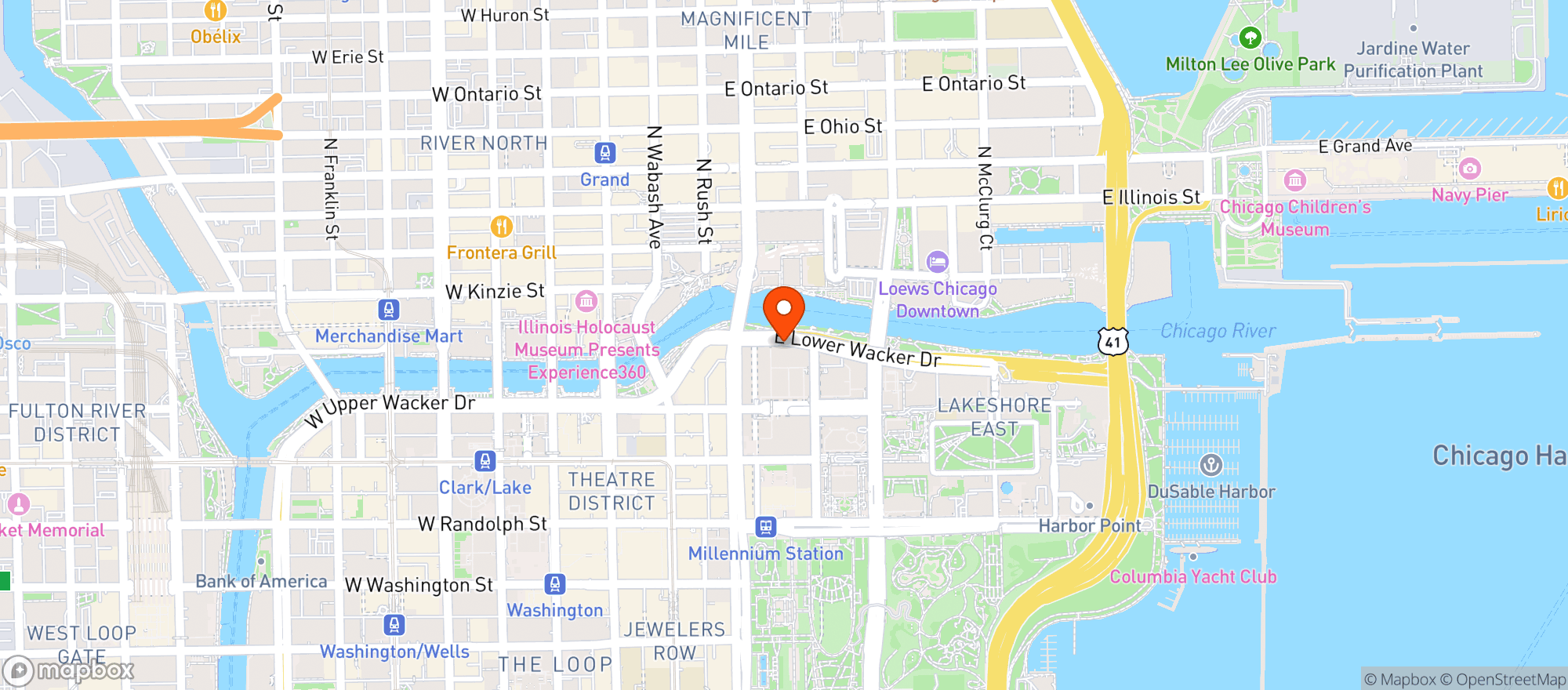 Map showing Big