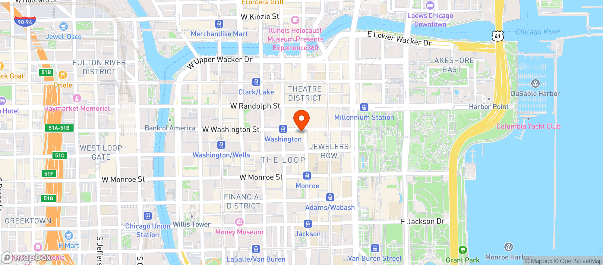 Map showing The Atwood At The Alise Hotel