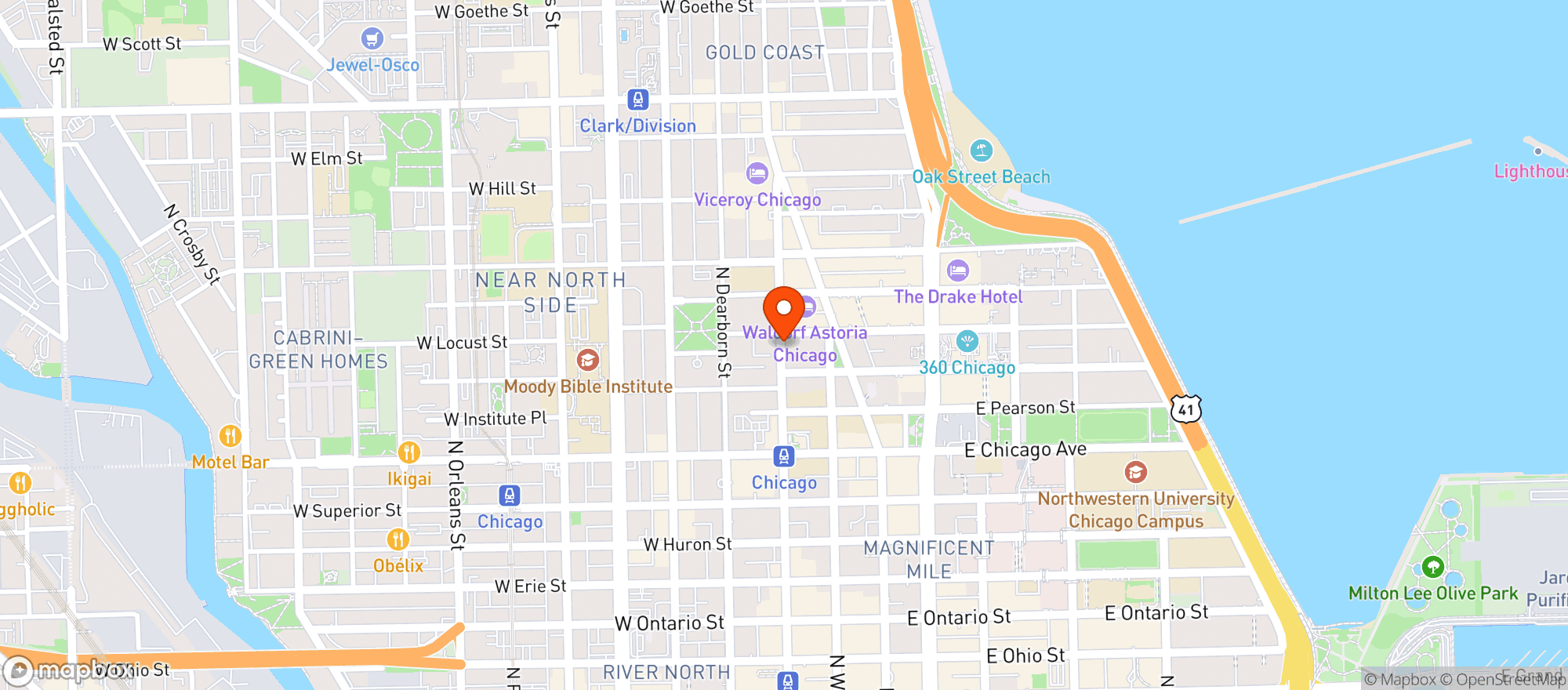 Map showing Potash Brothers Supermart