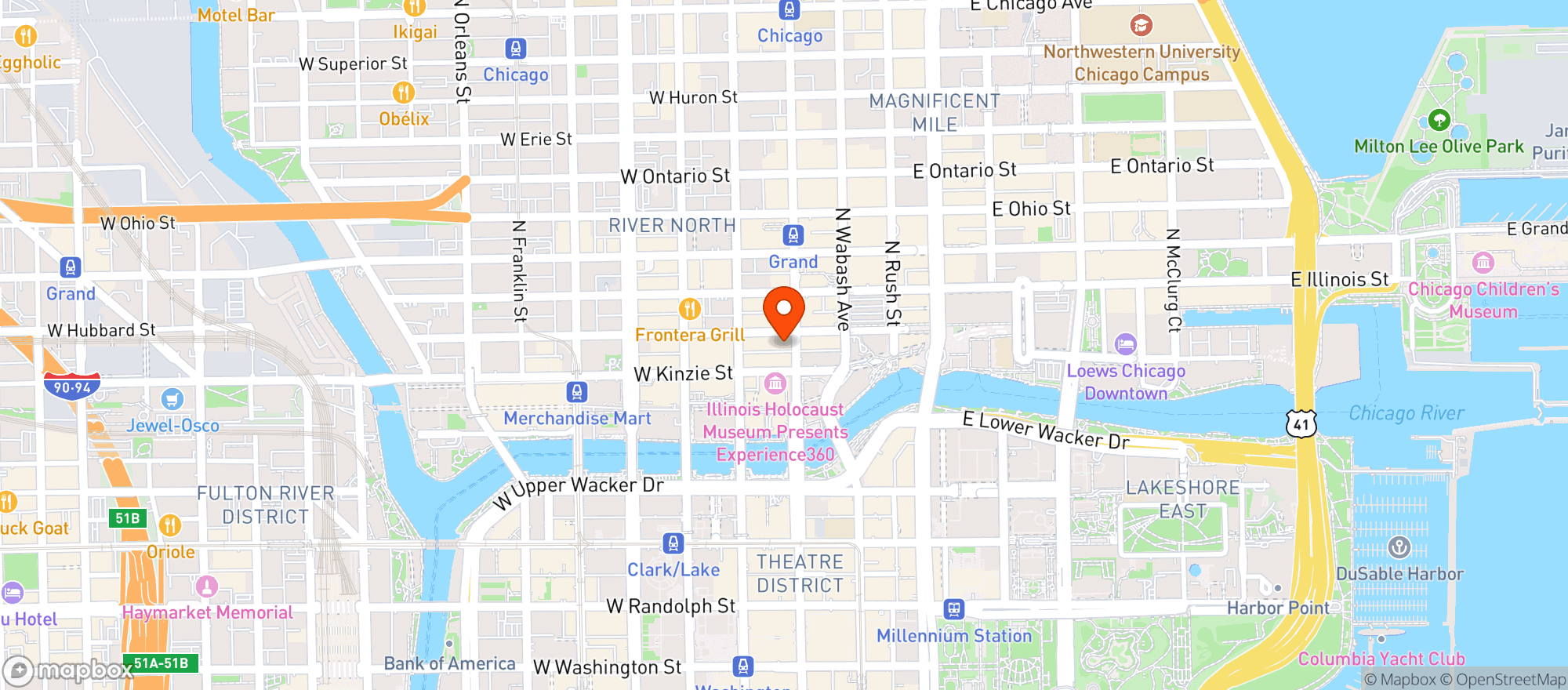 Map showing Mother Hubbards Sport Pub