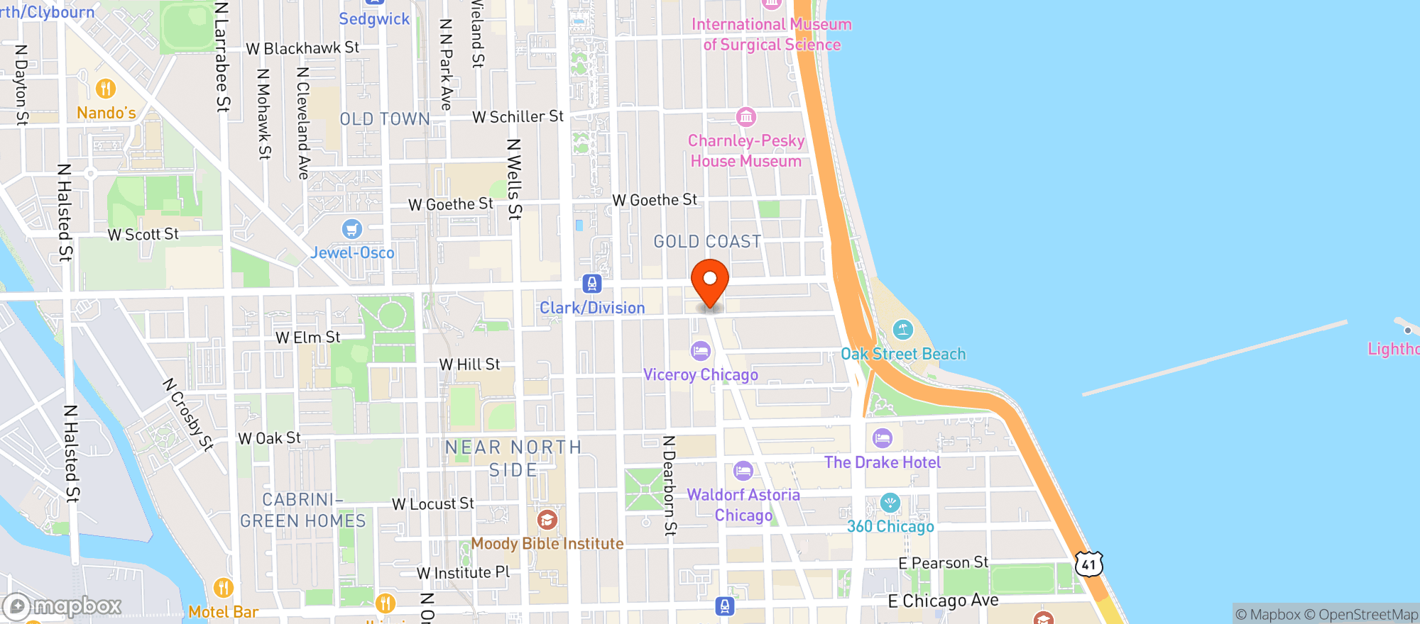 Map showing Double Fun