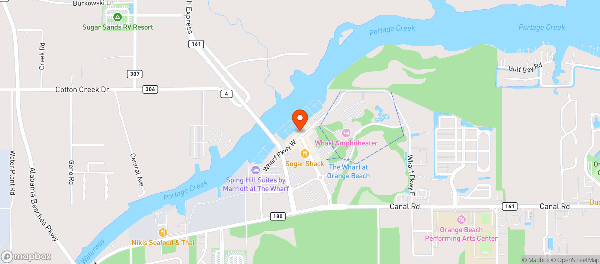 Map showing 8 Reale