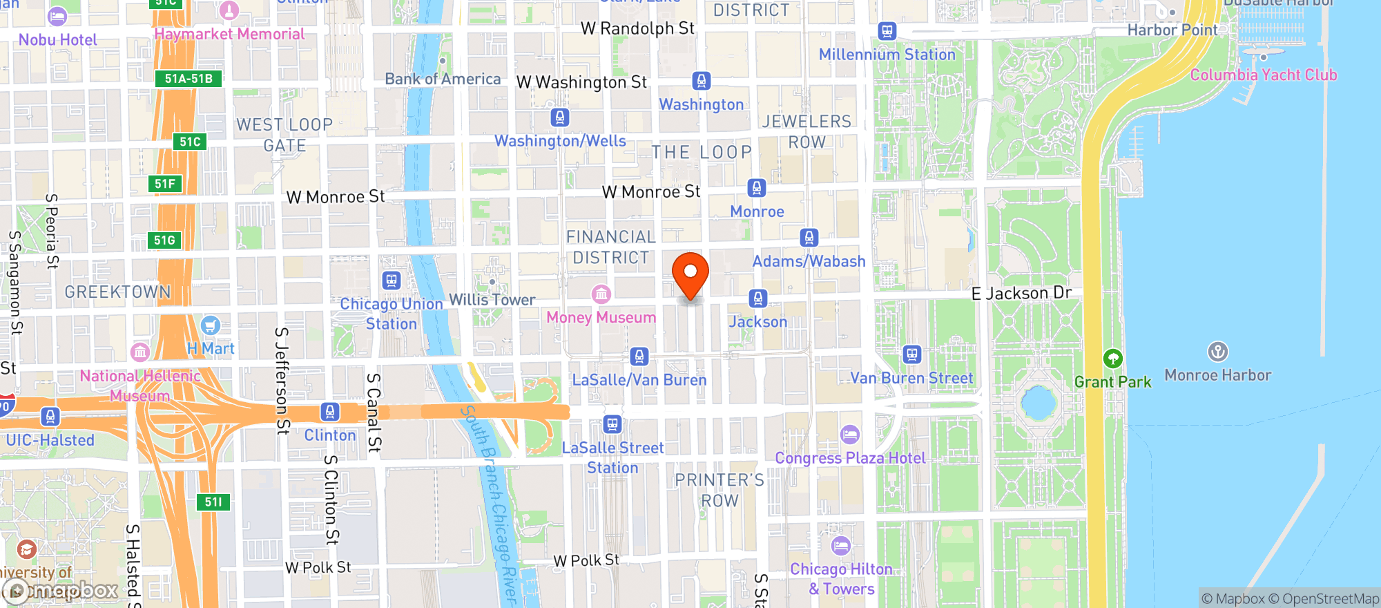 Map showing Cloudwater Cellar