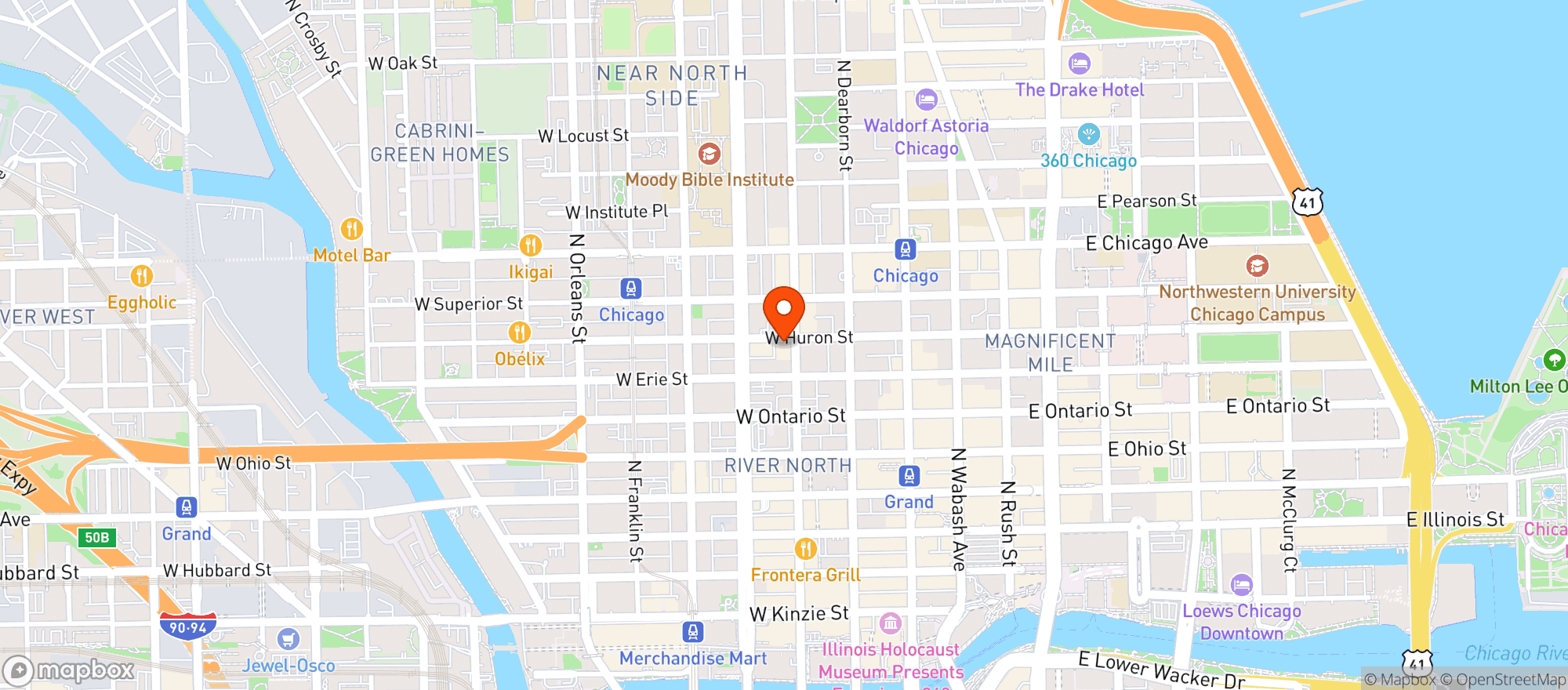 Map showing Etta- River North